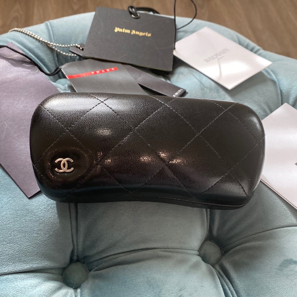 100 % Authentic Chanel Eyewear Case
